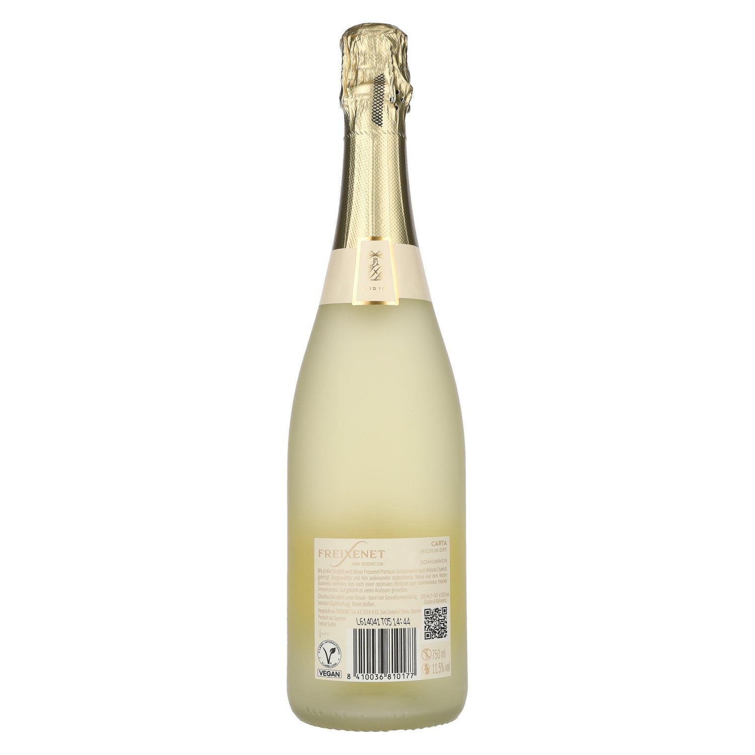 Freixenet CARTA NEVADA Medium Dry Premium Sparkling Wine 11,5% Vol. 0,75l