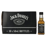 Jack Daniel's Tennessee Whiskey 40 % vol., 10 x 0,05 l en bouteille PET