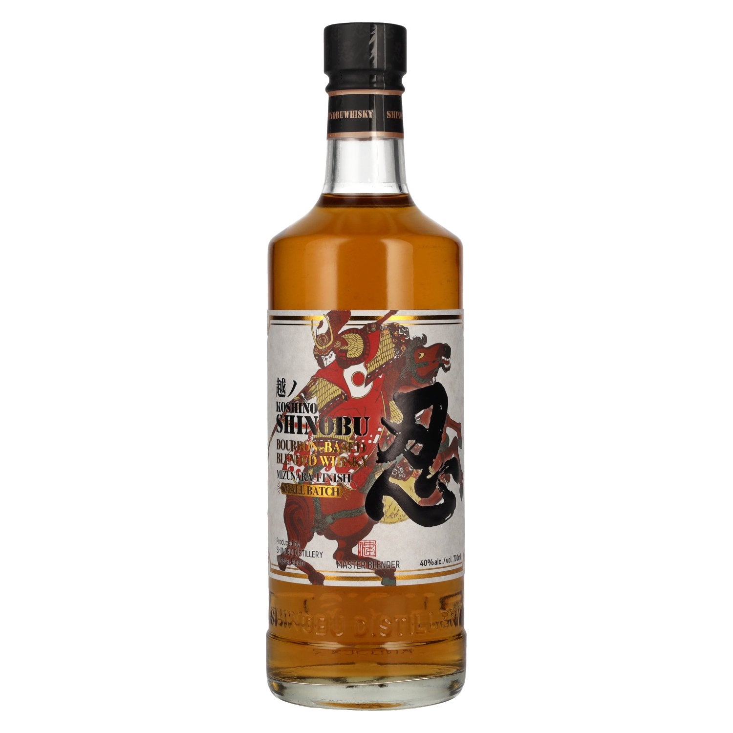 De Koshi-No Shinobu Bourbon Blended Whisky Mizunara Oak Finish 40% Vol. 0,7l