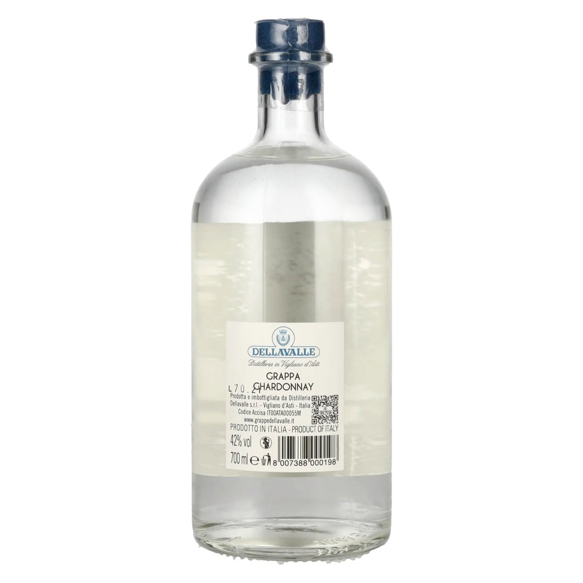 Dellavalle Villa Isa GRAPPA CHARDONNAY 42% Vol. 0,7l