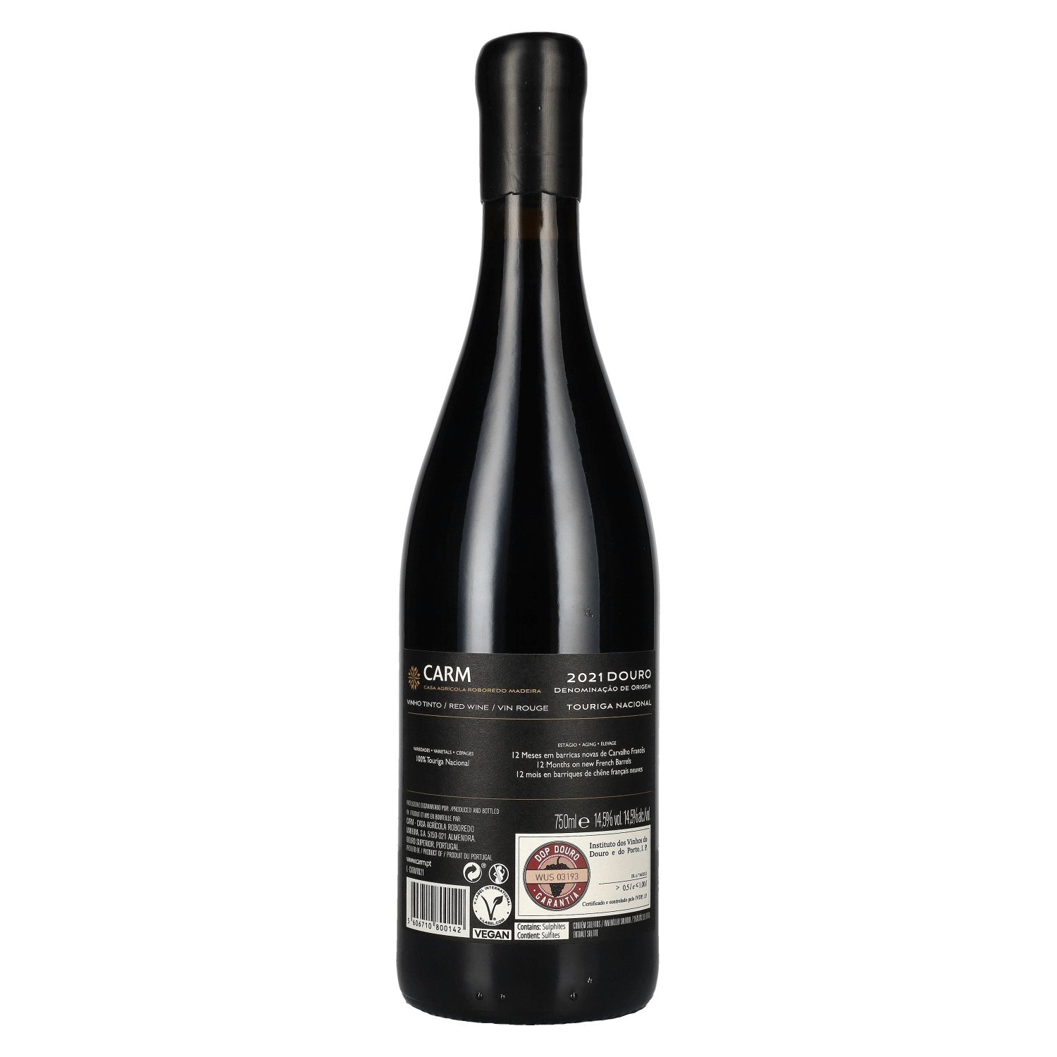 CARM Touriga Nacional Red DOP Douro 2021 14,5% Vol. 0,75l