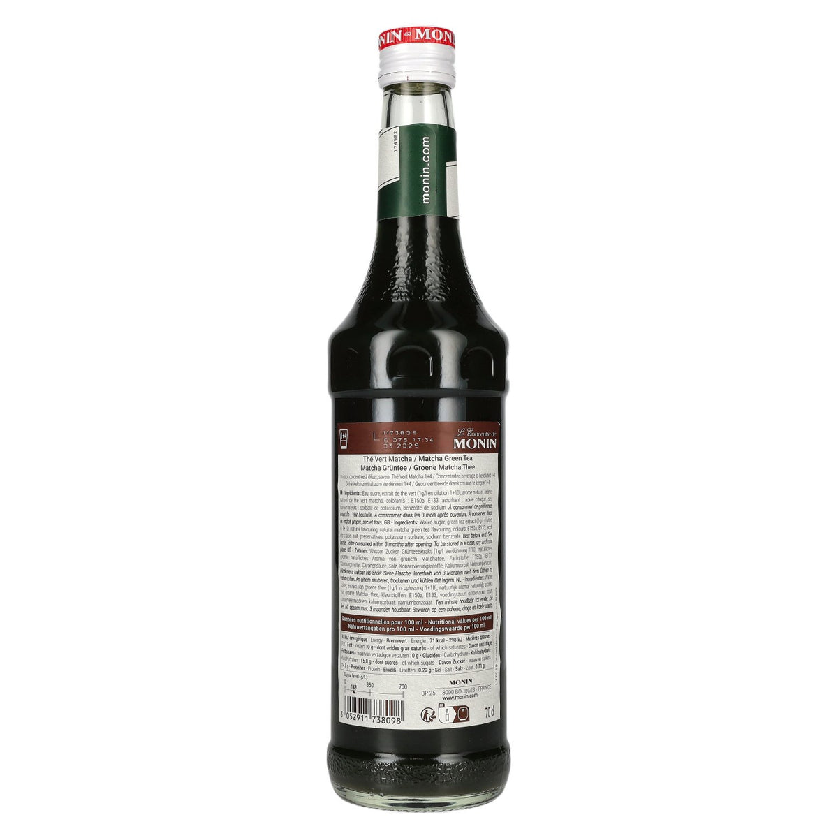Sirop Monin MATCHA GREEN TEA 0,7 l