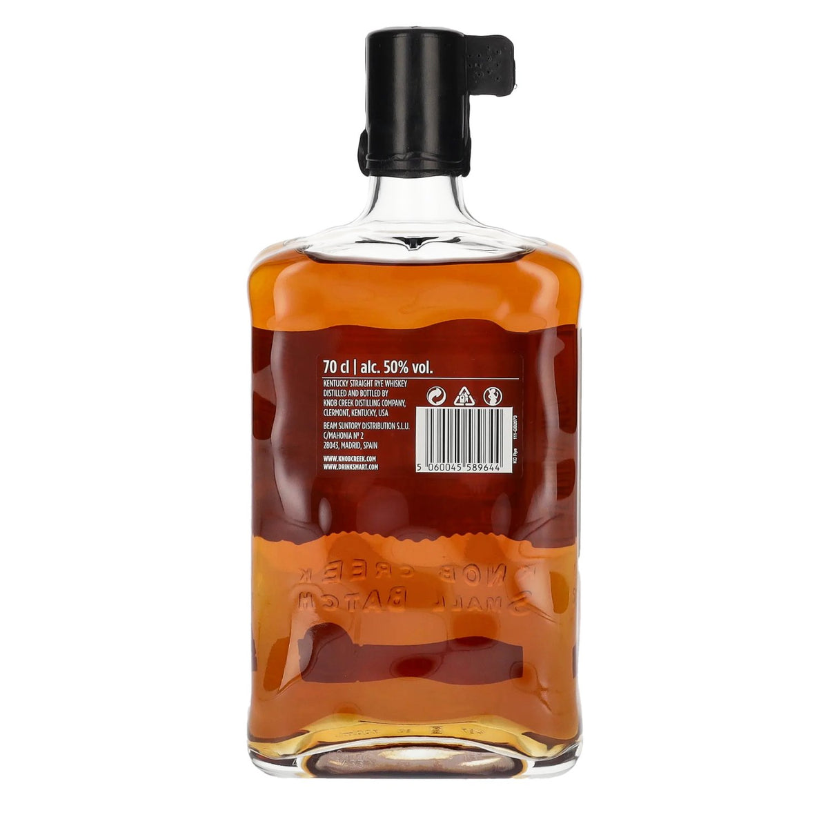 Knob Creek Kentucky Straight RYE Whiskey Small Batch 50 % vol. 0,7 l