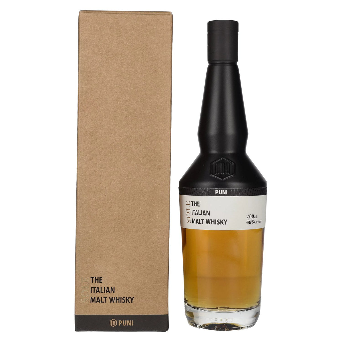 Puni SOLE The Italian Malt Whisky 46% Vol. 0,7l in Geschenkbox