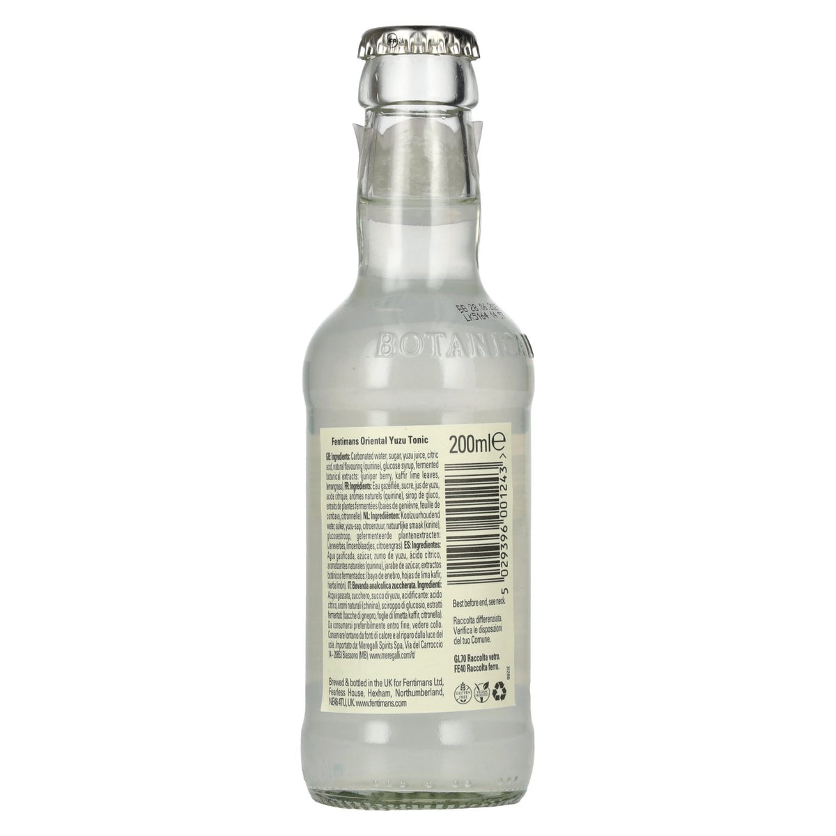 Fentimans ORIENTAL YUZU Tonic 6 x 4 x 0,2 l
