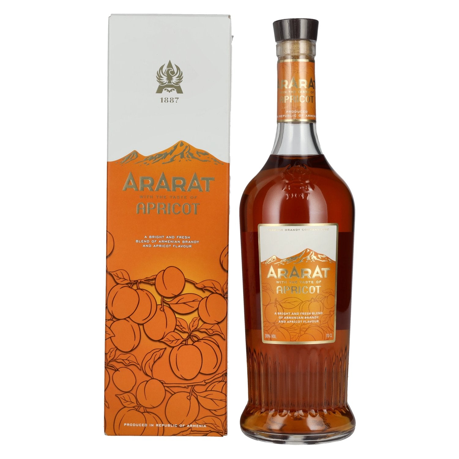 Ararat Abrikoos 30% Vol. 0,7l in geschenkverpakking