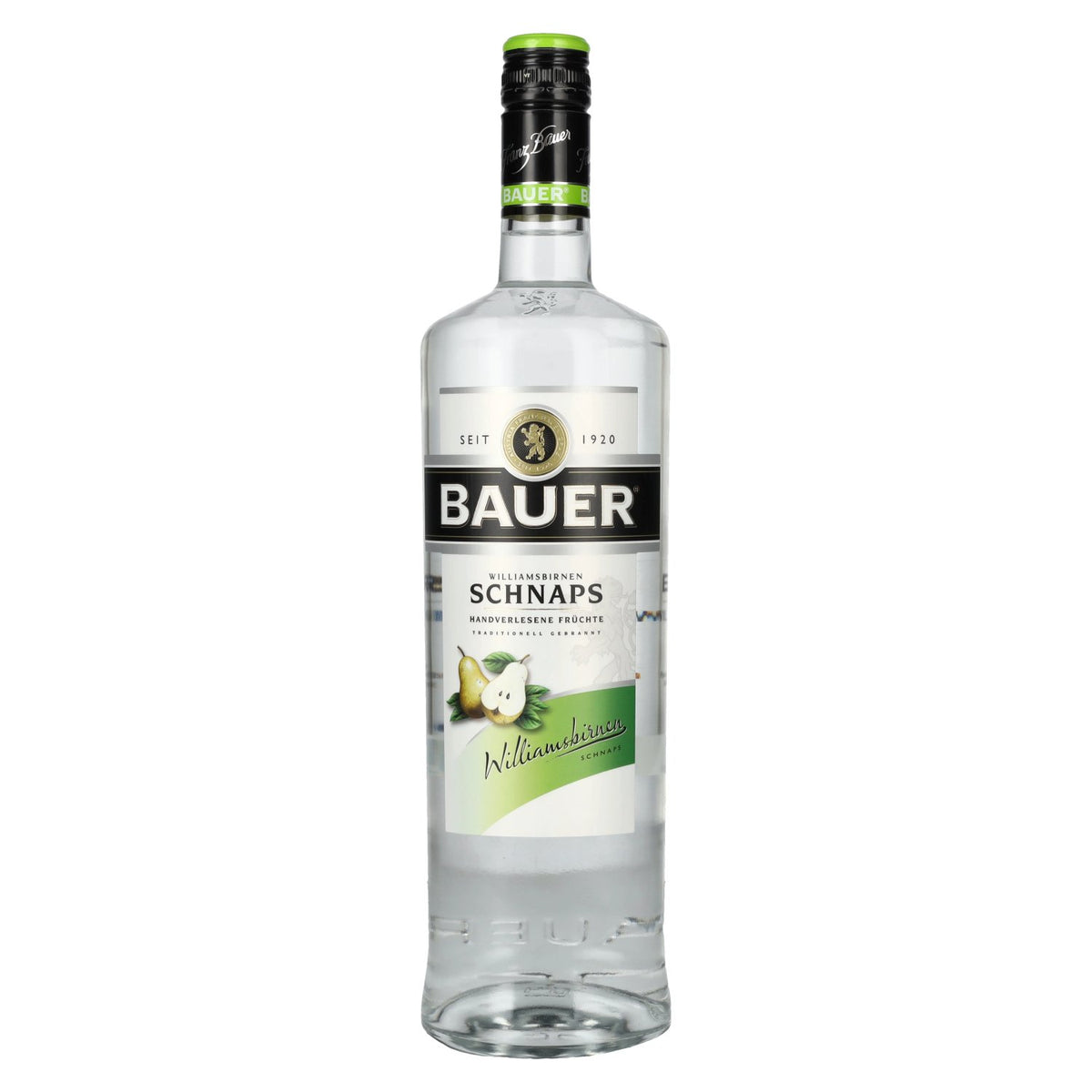 Eau-de-vie de poires Williams « Bauer » 36 % vol., 1 l