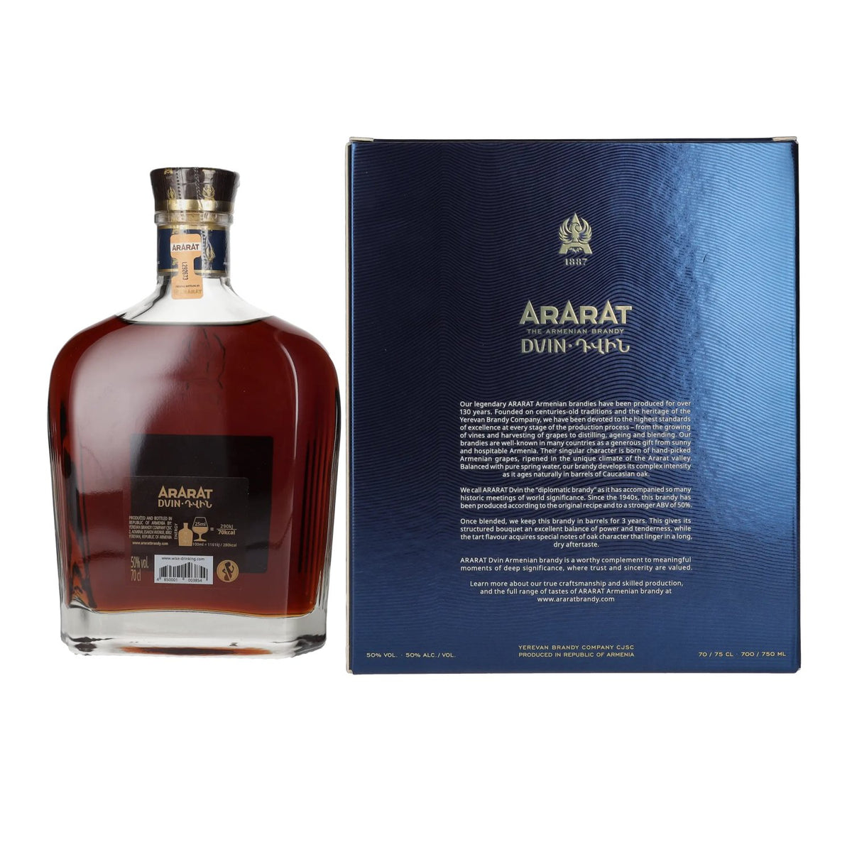 Ararat Dvin Collection Reserve 50% Vol. 0,7l in Geschenkbox