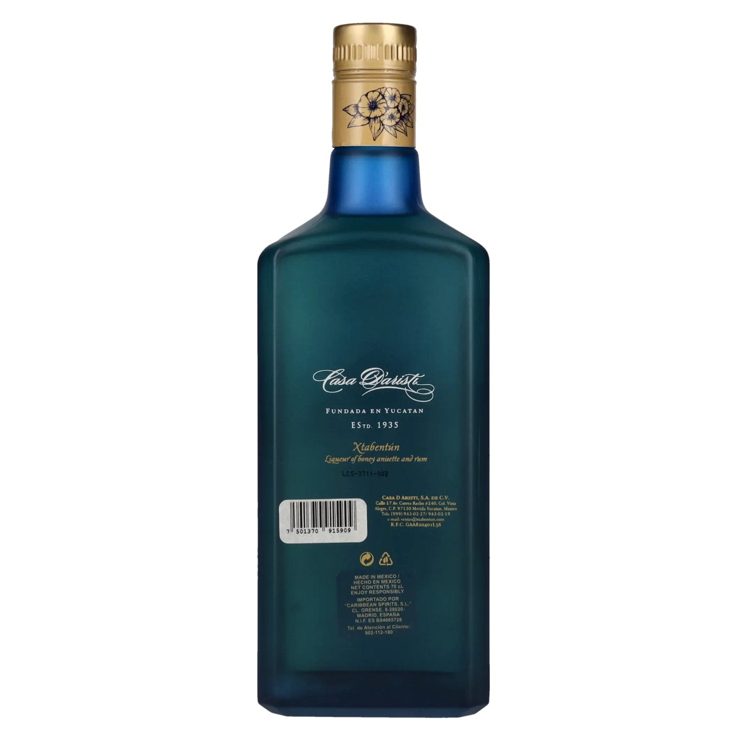 Casa D'Aristi XTA Xtabentún Liqueur 35% Vol. 0,7l