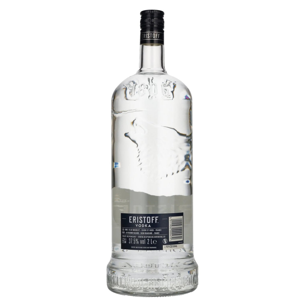 Eristoff Premium Vodka 37.5% ABV 2l