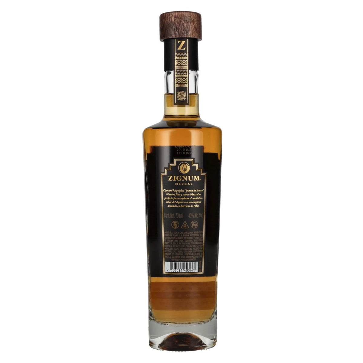 Zignum Mezcal Reposado 100% agave 40% vol. 0,7 l
