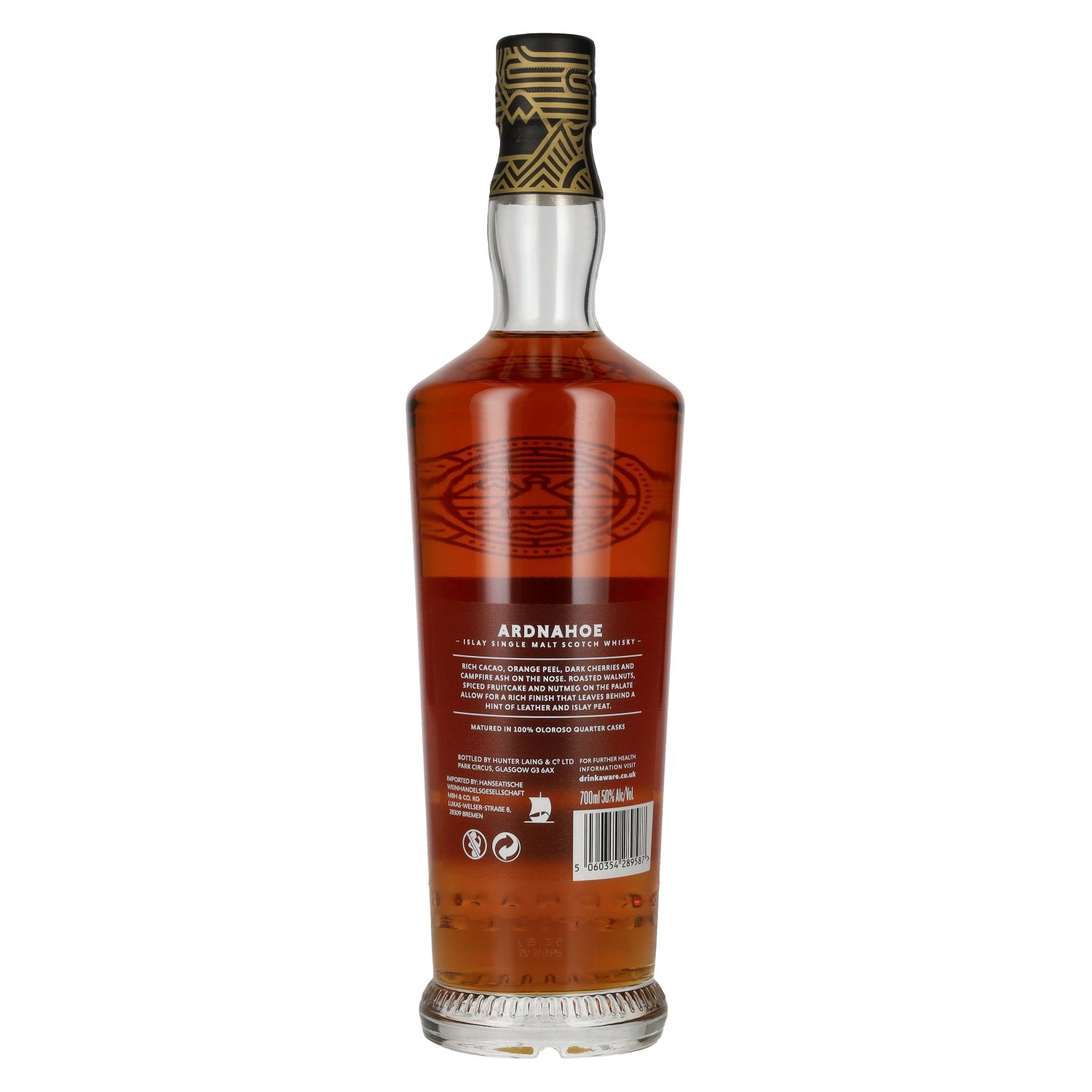 Ardnahoe CÀRAID ÌLEACH 100% Oloroso Quarter Cask Islay Single Malt Whisky Limited Edition 50% Vol. 0,7l