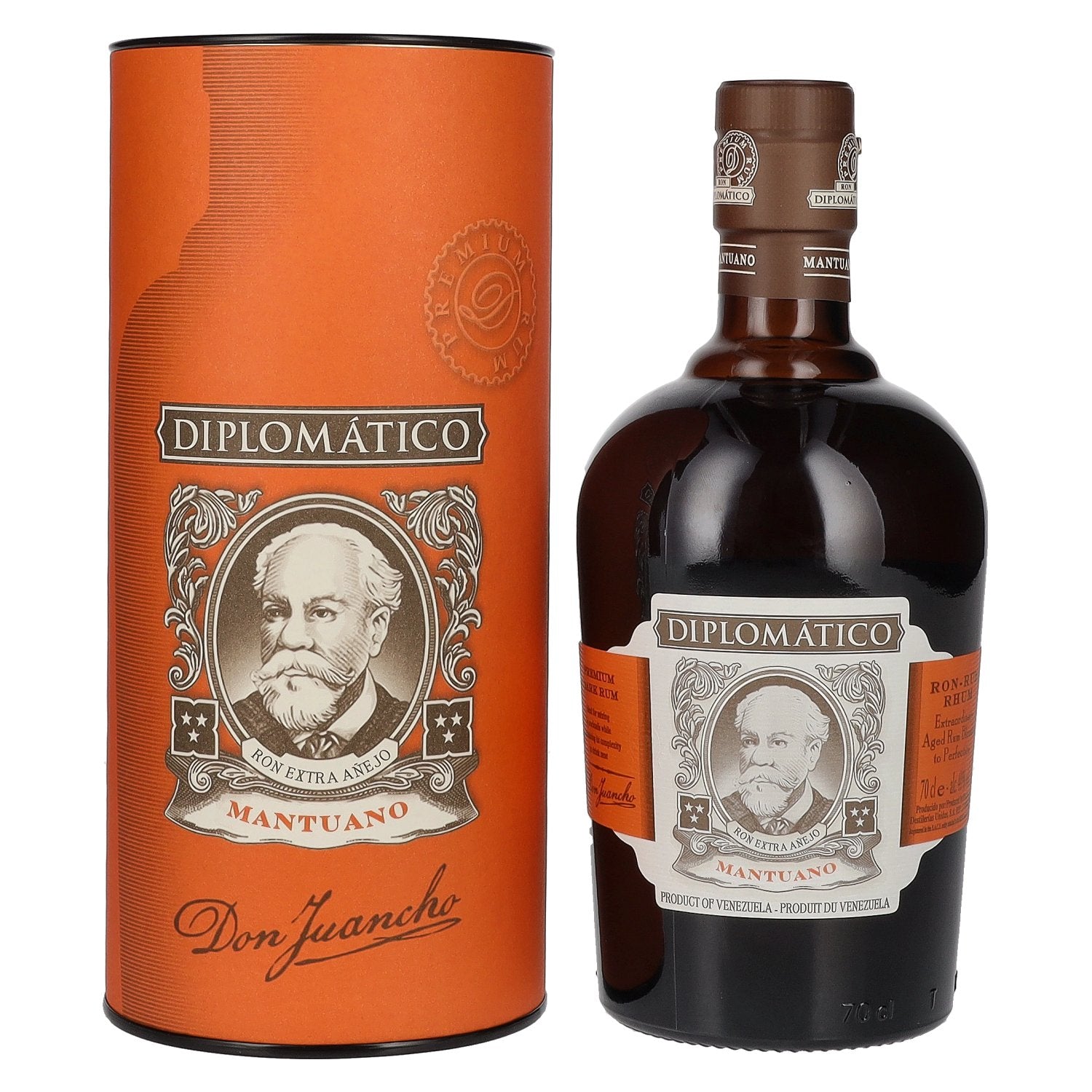 Diplomático Mantuano Roner Extra Añejo 40% Vol. 0,7l in gift box