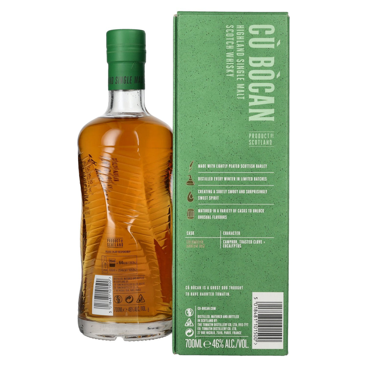Tomatin CÙ BÒCAN Creation #5 Highland Single Malt 46% vol. 0,7 l in geschenkverpakking