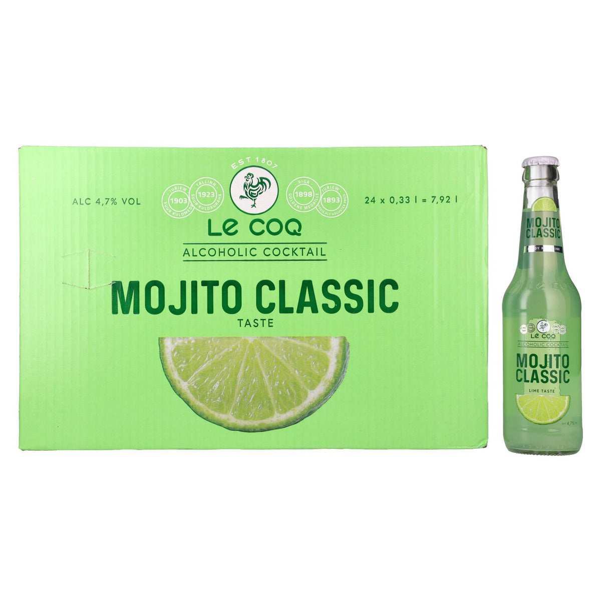 Le Coq MOJITO CLASSIC 4,7% vol. 24 x 0,33 l
