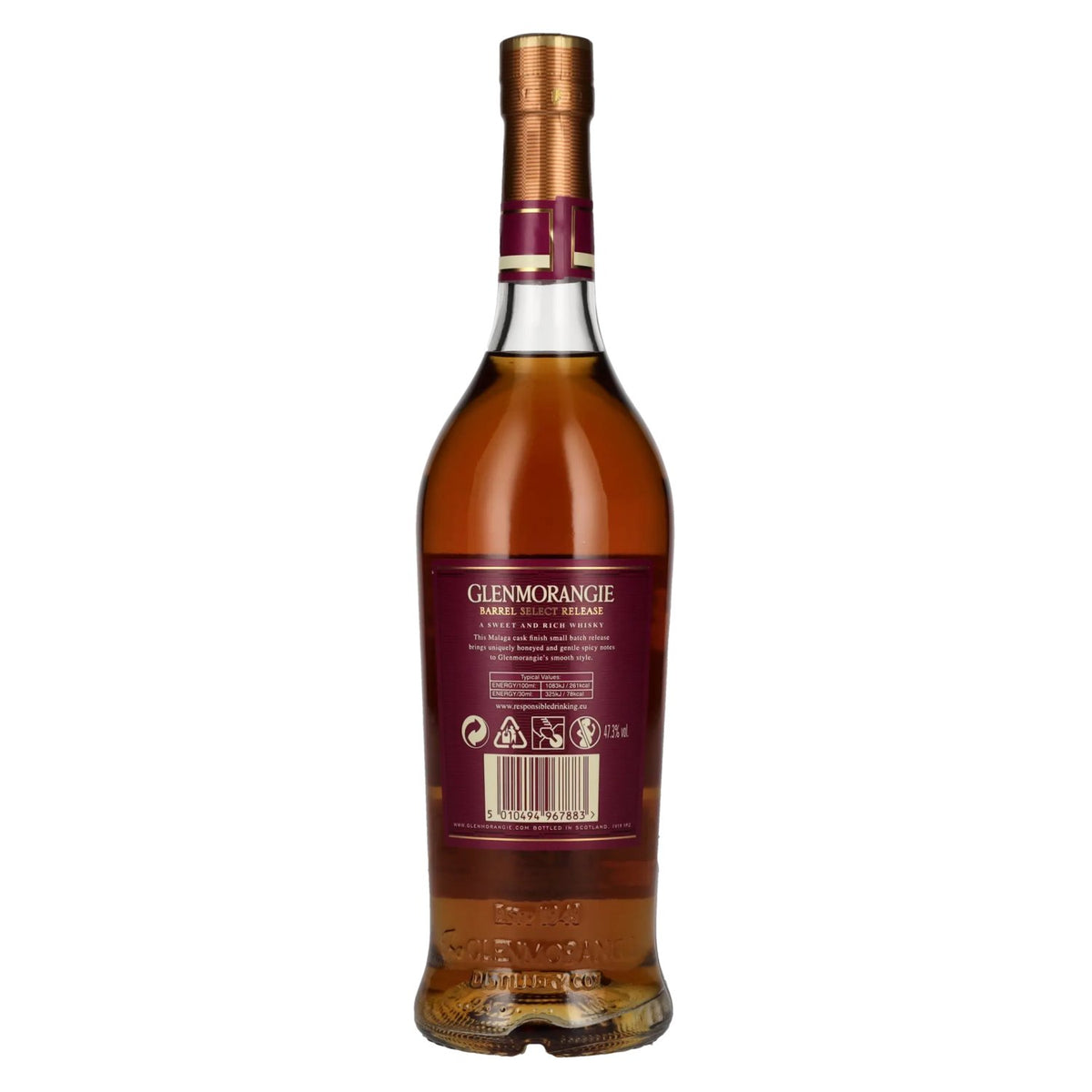 Glenmorangie BARREL SELECT RELEASE 12 Years Old MALAGA CASK FINISH 47,3% Vol. 0,7l