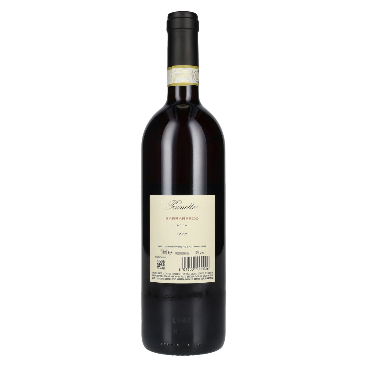Prunotto Barbaresco DOCG 2023 14% ABV 0.75 l