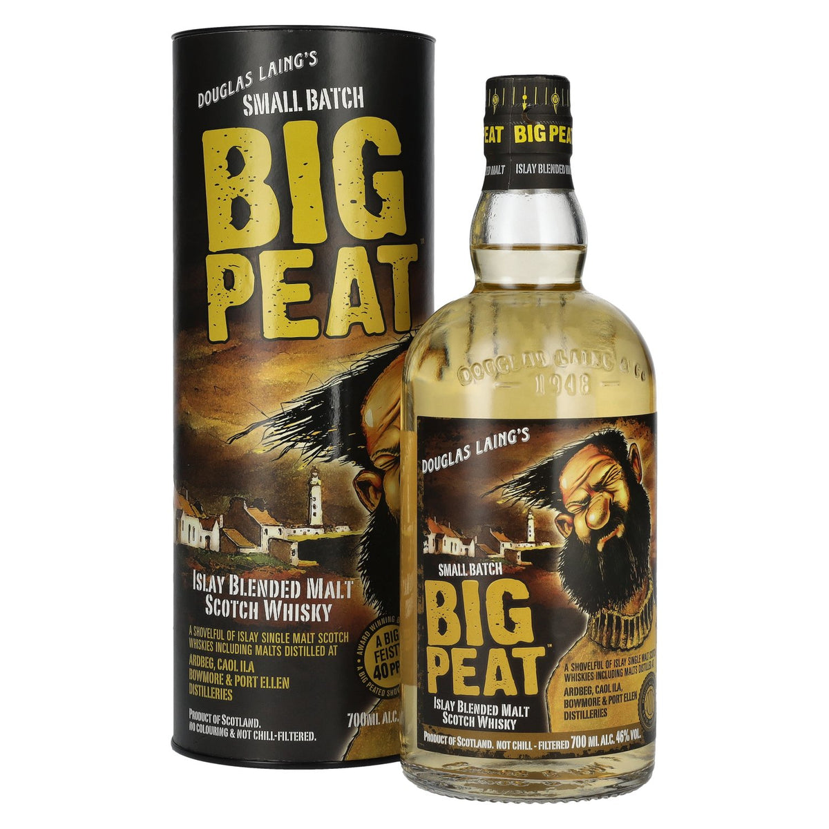 Douglas Laing BIG PEAT Small Batch Islay Blended Malt 46% Vol. 0,7l in Geschenkbox