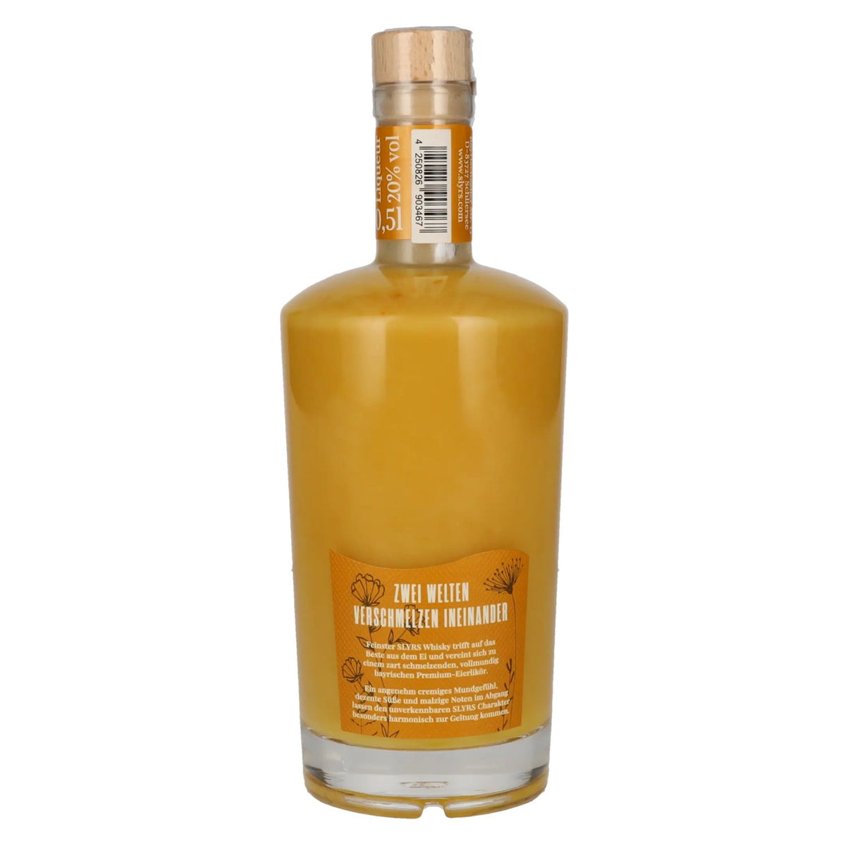 Slyrs Beierse whisky-eierlikeur 20% vol. 0,5 l