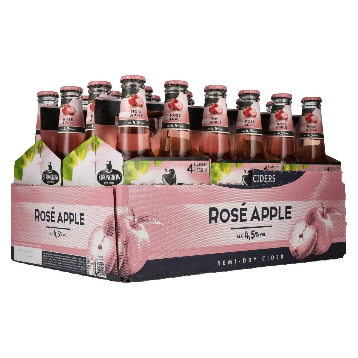 Strongbow Cider Rosé Apple 4,5% Vol. 6x4x0,33l