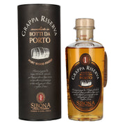 Sibona GRAPPA RISERVA Botti da PORTO 40 % vol. 0,5 l dans un coffret cadeau