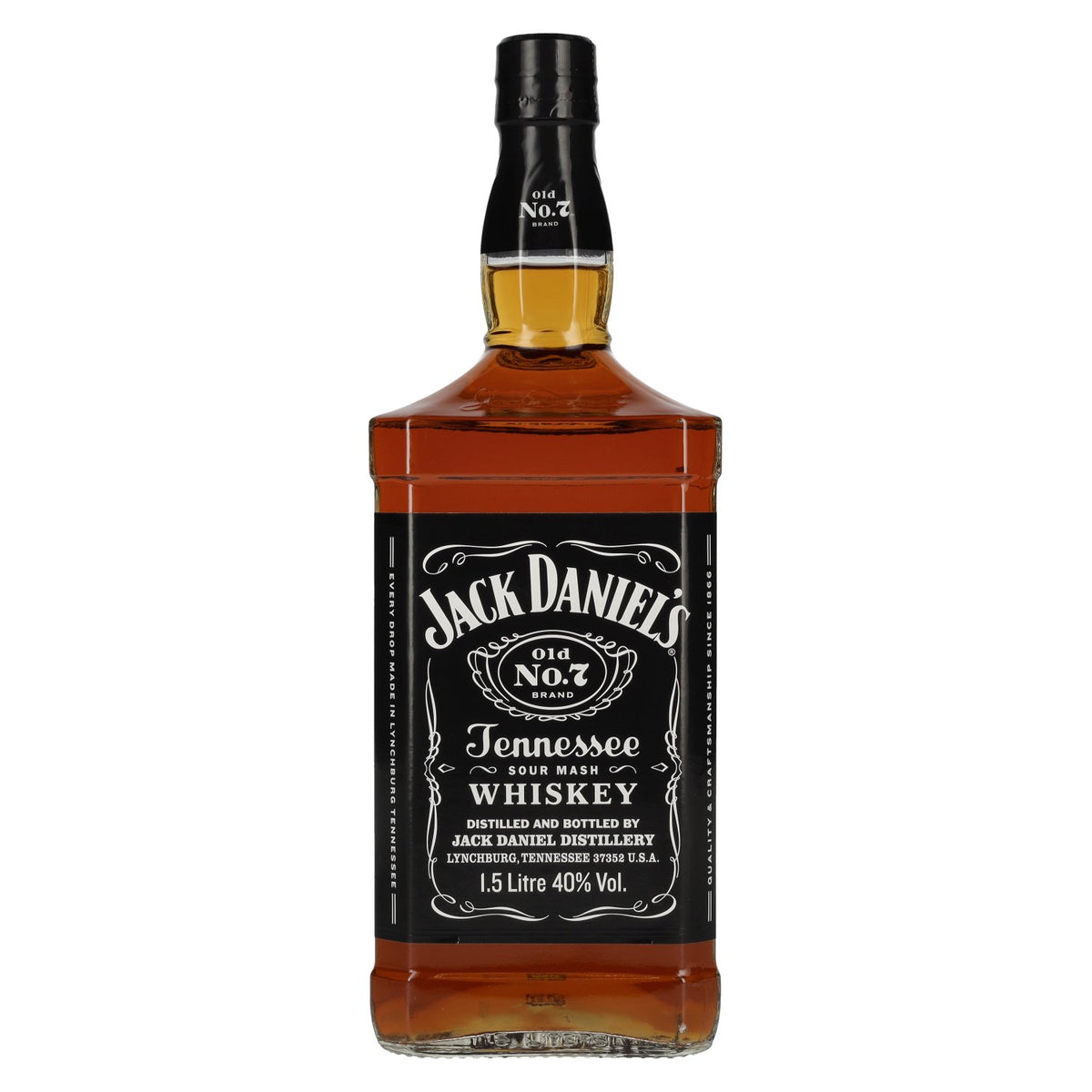 Jack Daniel's Tennessee Whiskey 40% Vol. 1,5l