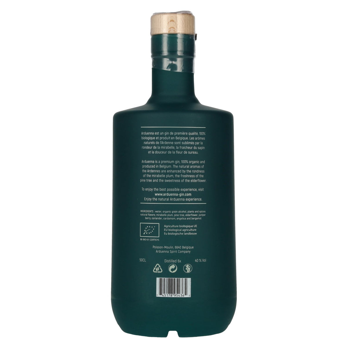 Arduenna Bio Gin 40% Vol. 0,5l