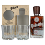 Relicario Ron Dominicano Superior 40% Vol. 0,7l in Geschenkbox mit 2 Gläsern