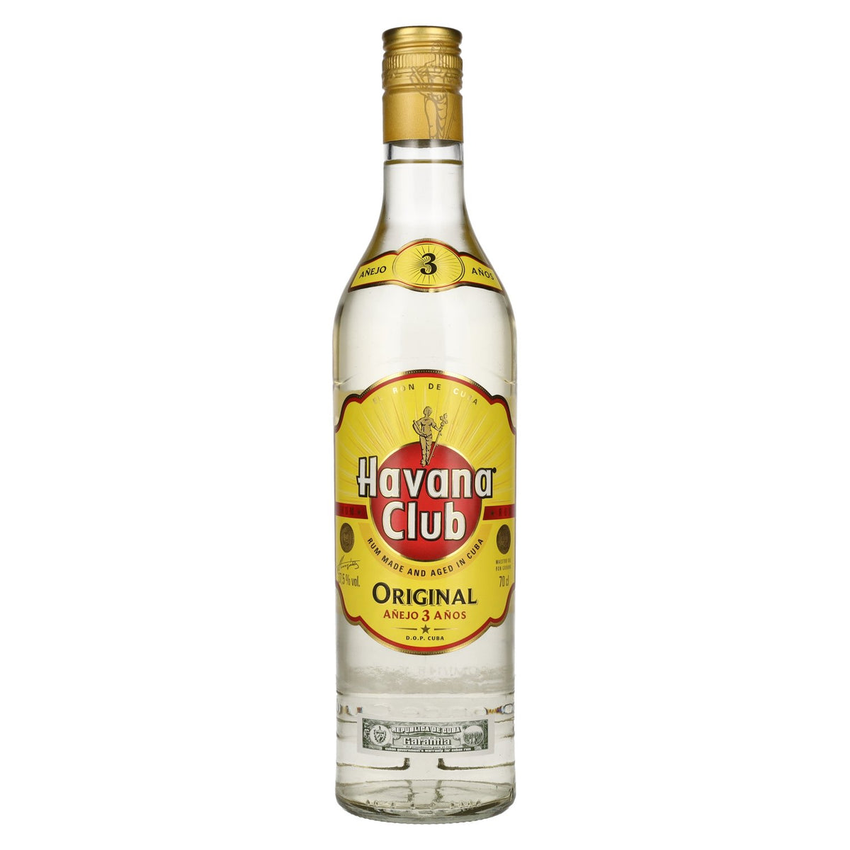 Havana Club Añejo 3 Años Rum 37,5 % vol., 0,7 l