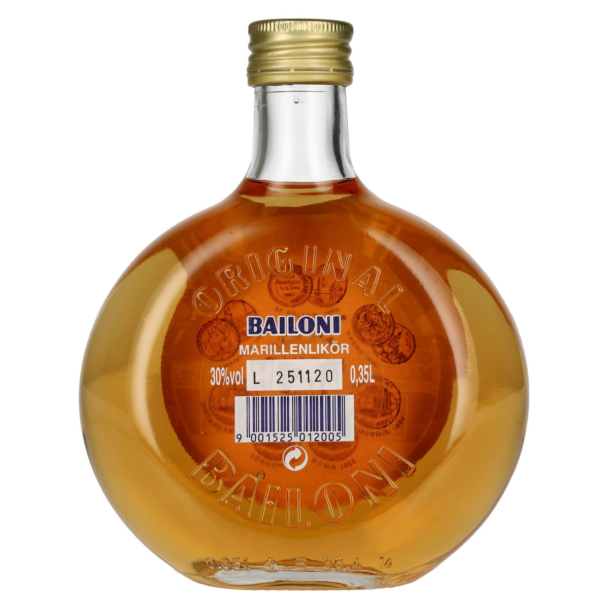 Bailoni Wachau gouden abrikozenlikeur 30% vol. 0.35l