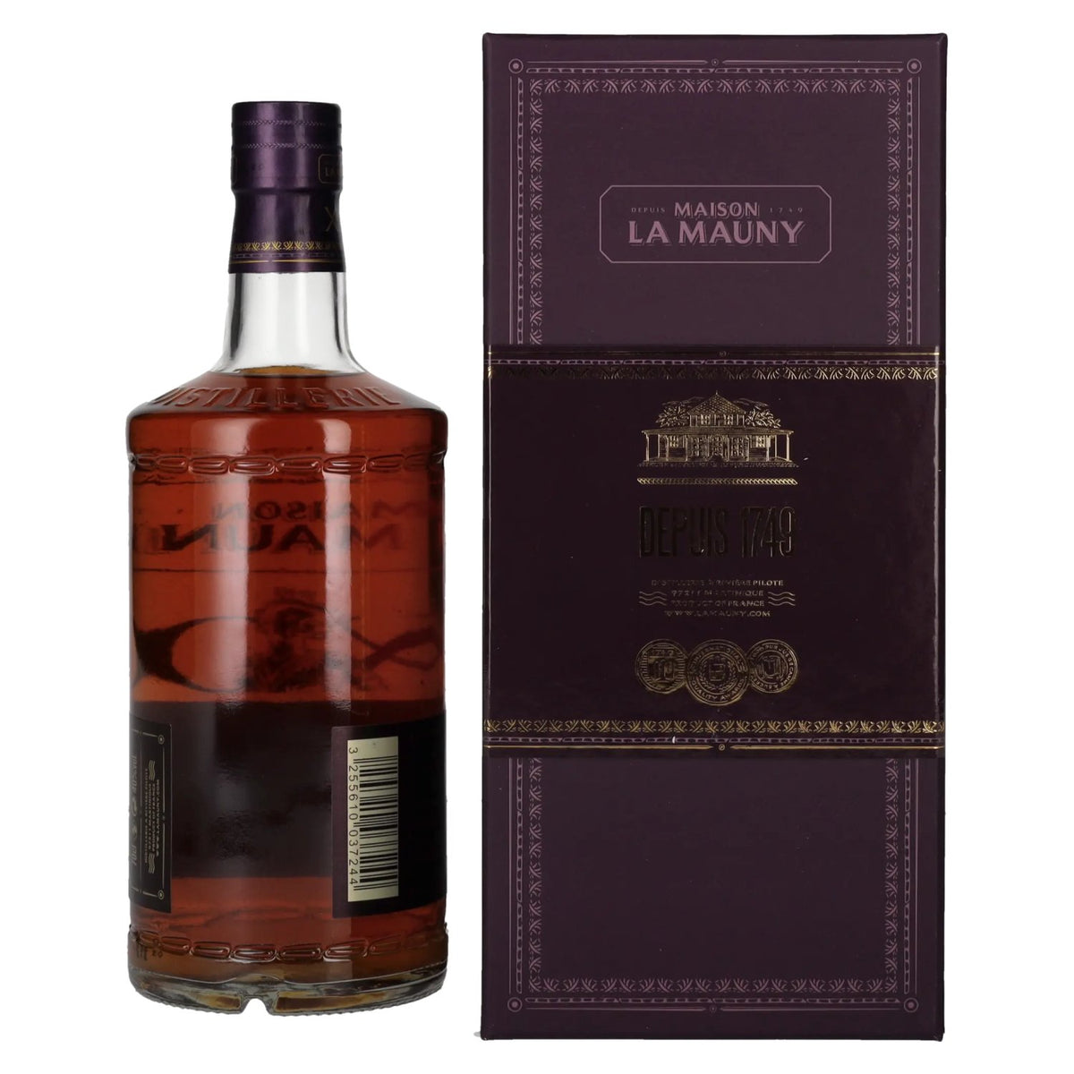 La Mauny XO Rhum Vieux Agricole 40% vol. 0.7 l in a gift box