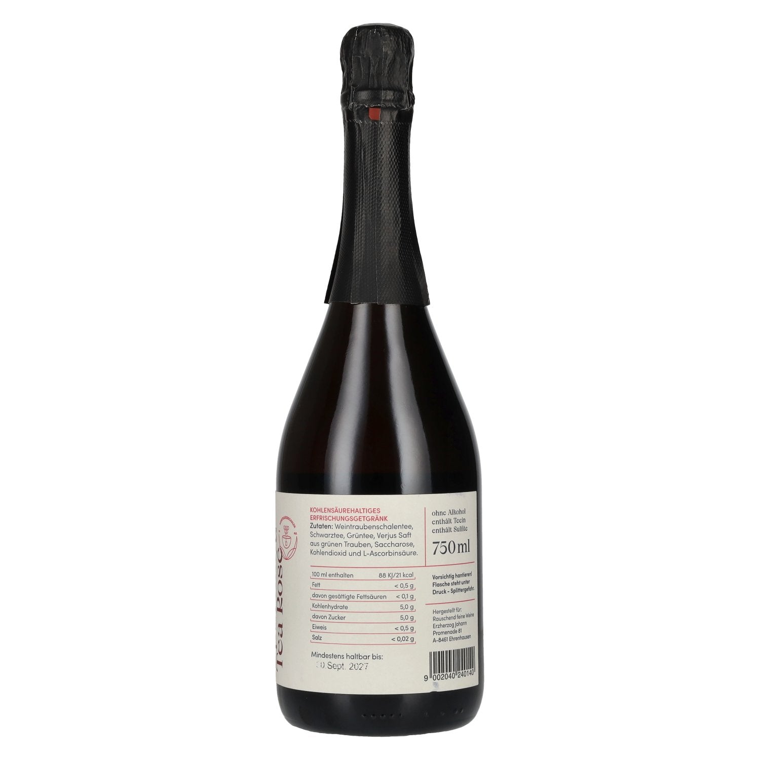Sparkling Tea Rosé non-alcoholic 0.75l