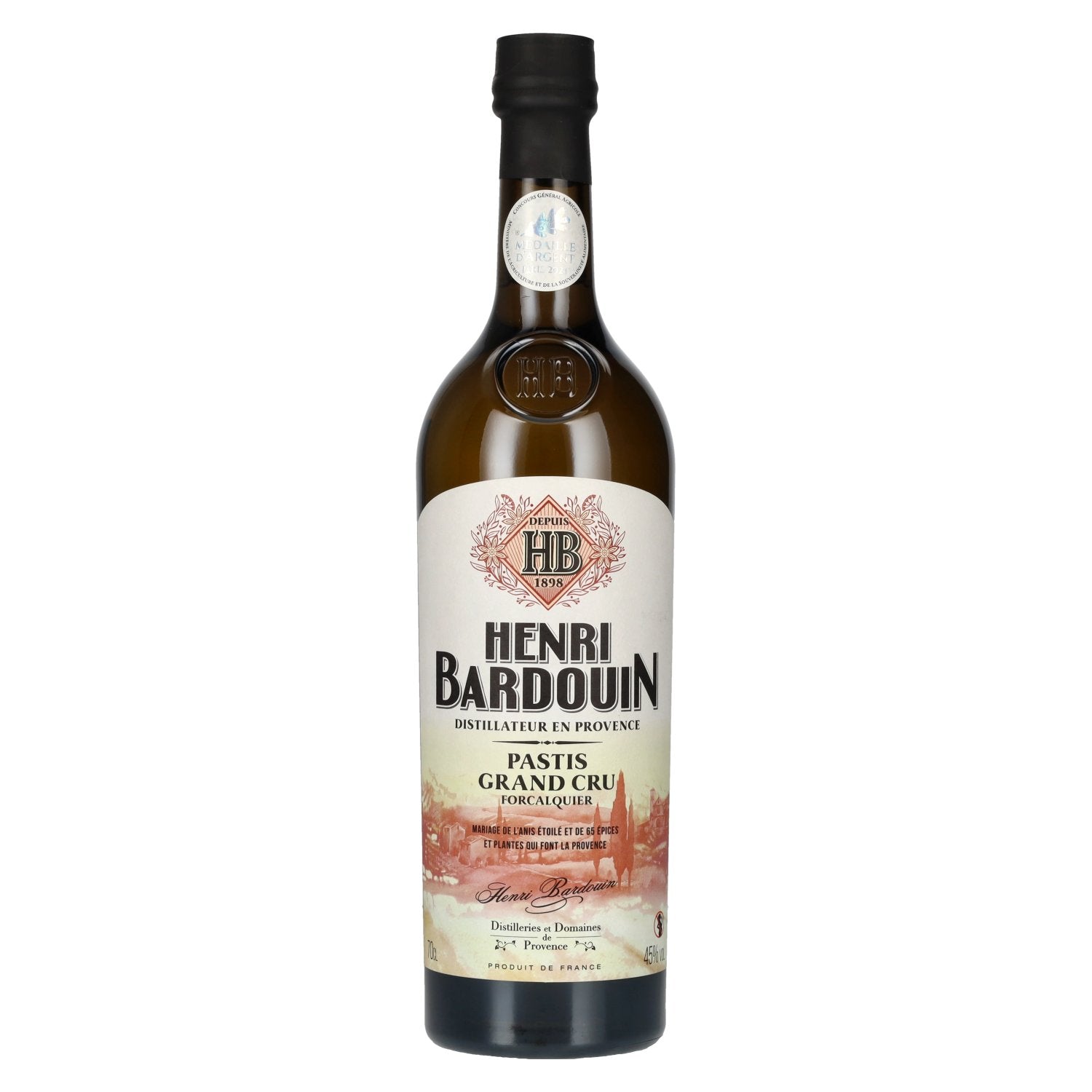 Henri Bardouin Le Pastis Grand Cru 45% Vol. 0,7l