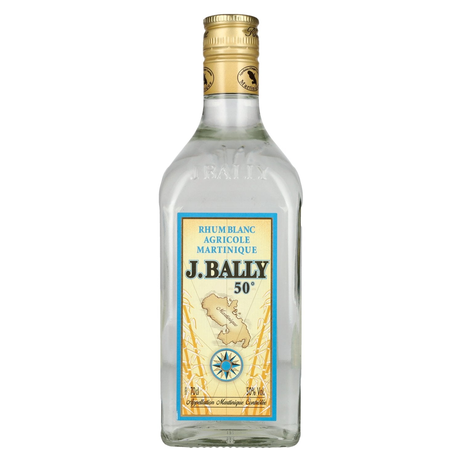 J. Bally Rhum Blanc Agricole Martinique 50% Vol. 0,7l