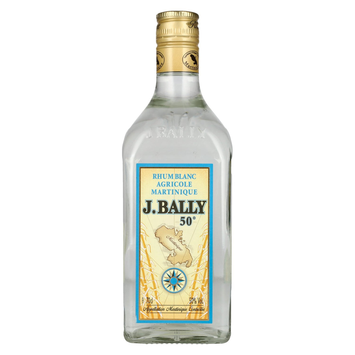 J. Bally Rhum blanc agricole de Martinique 50 % vol. 0,7 l