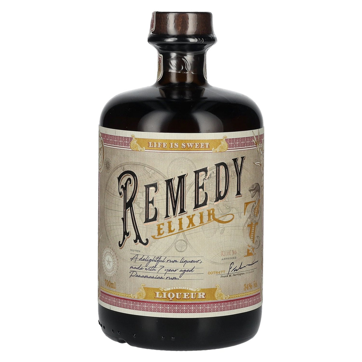 Liqueur de rhum Remedy Elixir 34 % vol. 0,7 l