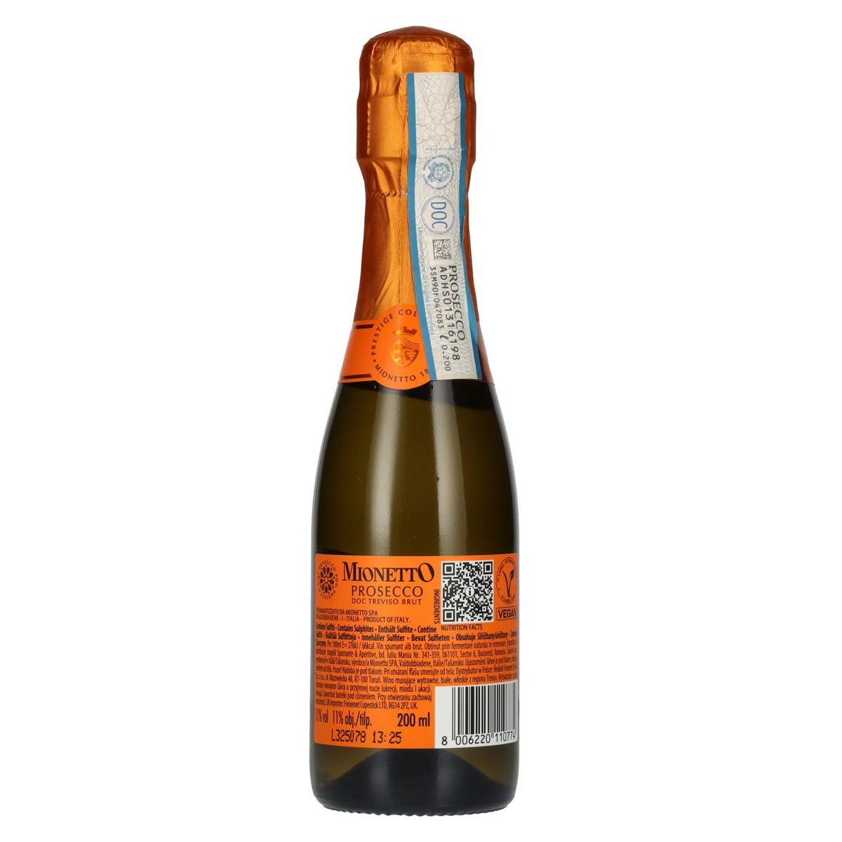 Mionetto Prosecco Treviso Brut DOC 11% Vol. 0,2l