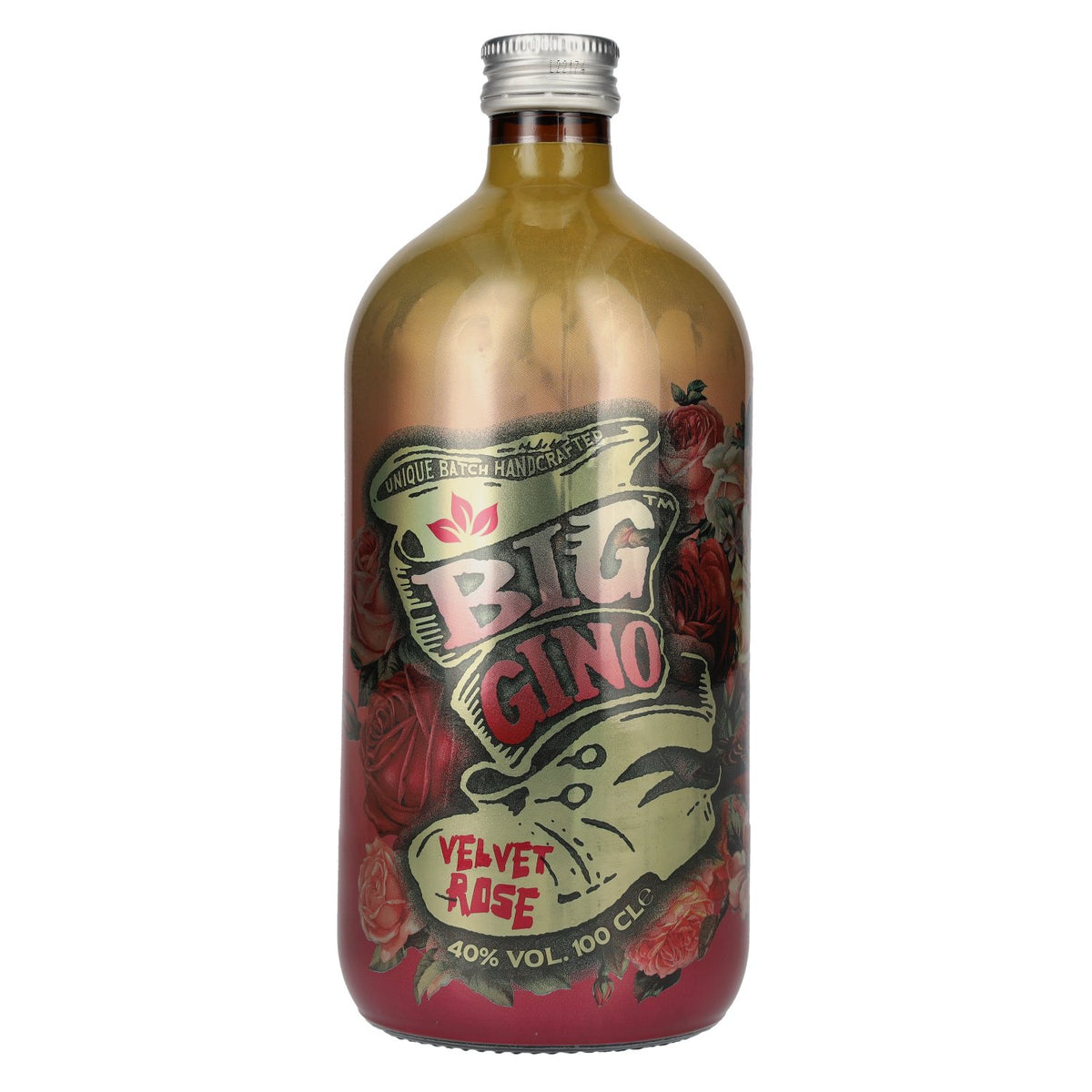 Gin Big Gino VELVET ROSE 40 % vol. 1 l