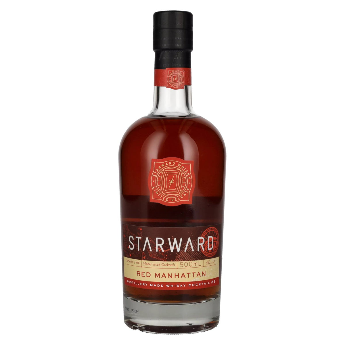 Starward RED MANHATTAN Cocktail au whisky n° 2, 30 % vol., 0,5 l