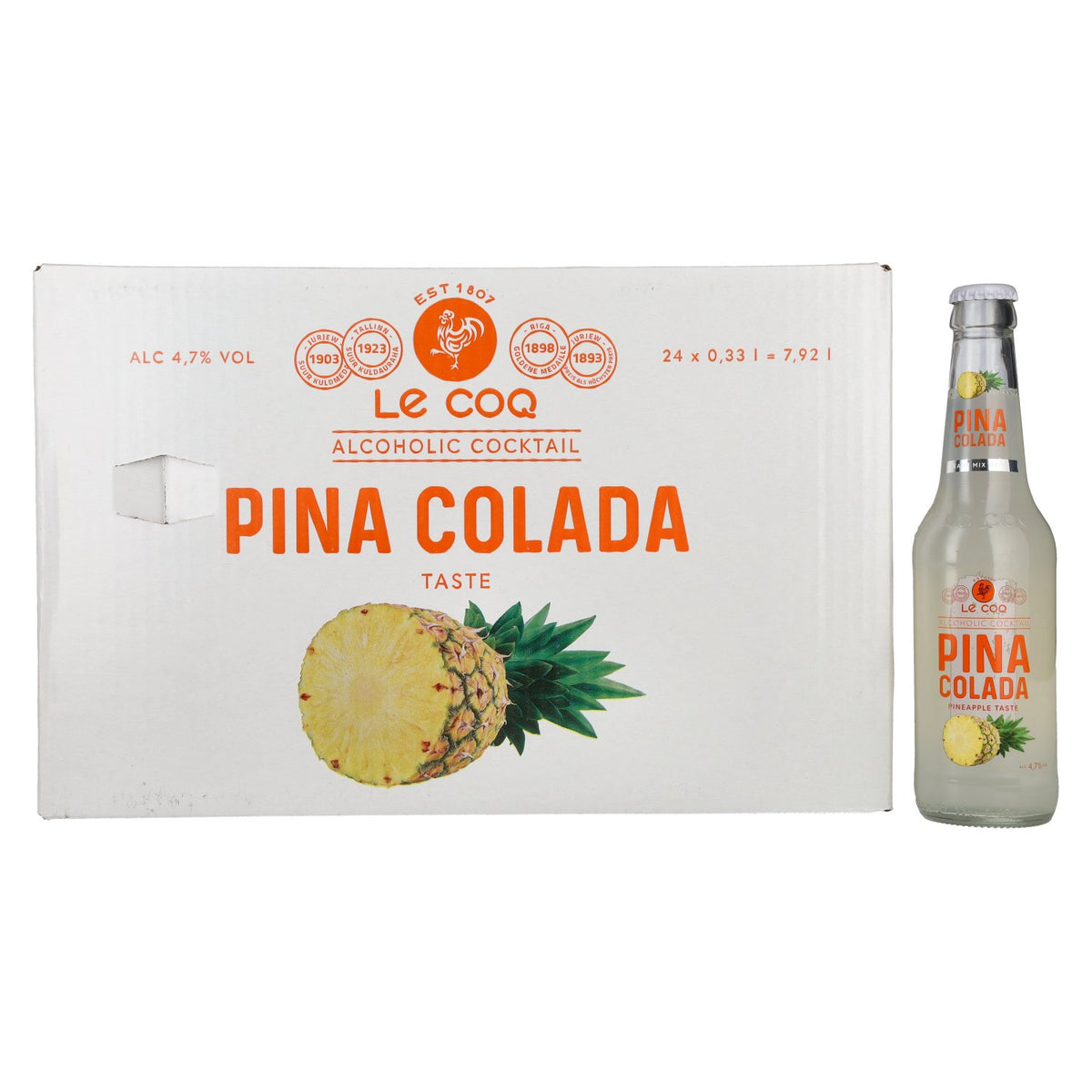 Le Coq PINA COLADA 4,7% Vol. 24x0,33l