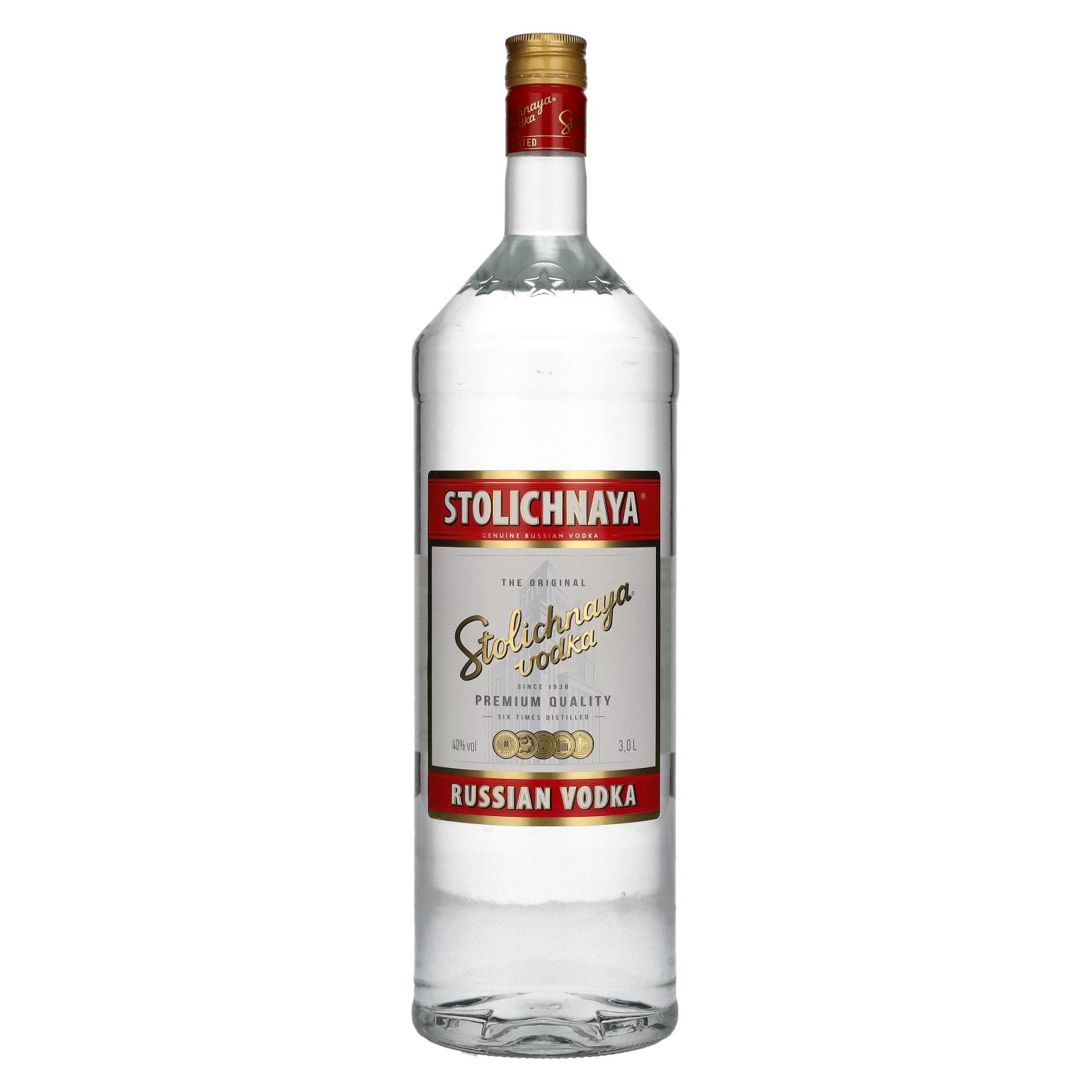 Stolichnaya Premium Wodka FKP 40% Vol. 3l