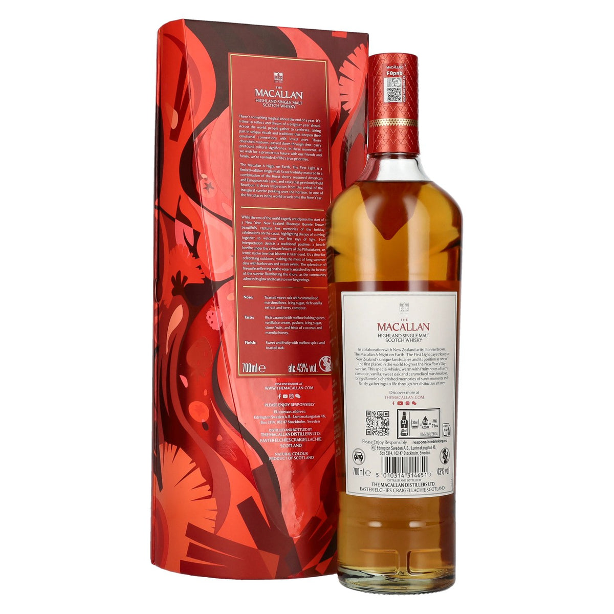 The Macallan A NIGHT ON EARTH THE FIRST LIGHT 43% Vol. 0,7l in Geschenkbox