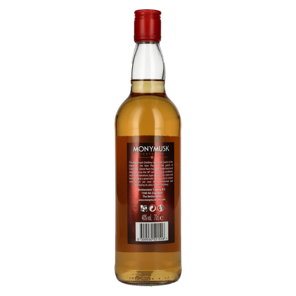 Monymusk Plantation SPECIAL GOLD Rhum 40 % vol. 0,7 l