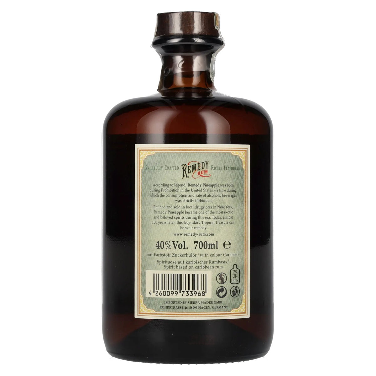 Remedy Pineapple Spirit Drink 40 % vol. 0,7 l