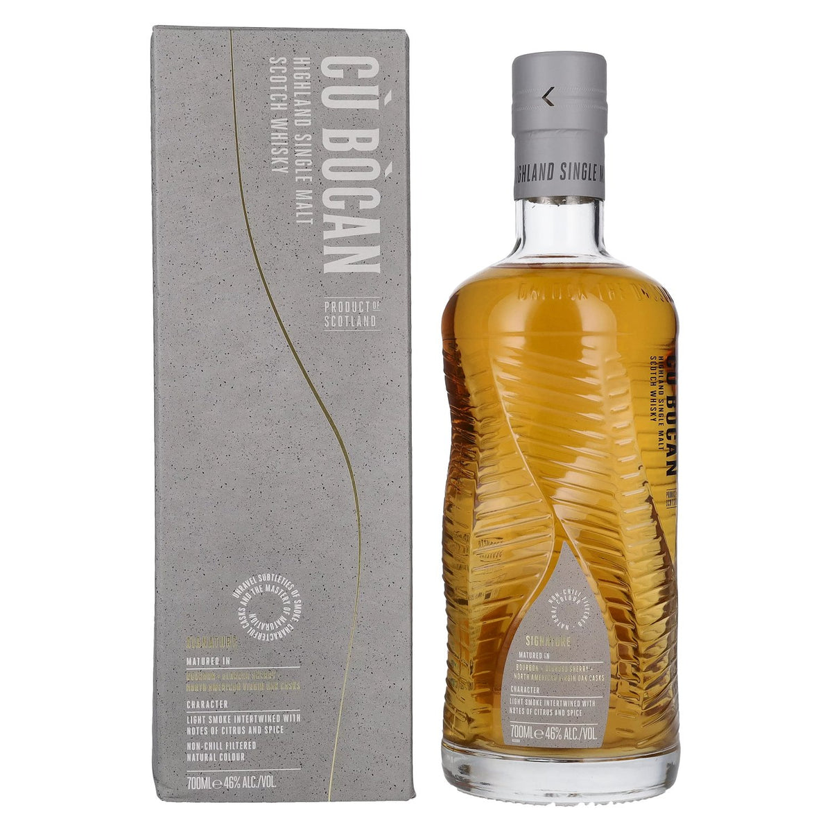 Tomatin CÙ BÒCAN SIGNATURE Highland Single Malt 46 % vol., 0,7 l, dans un coffret cadeau
