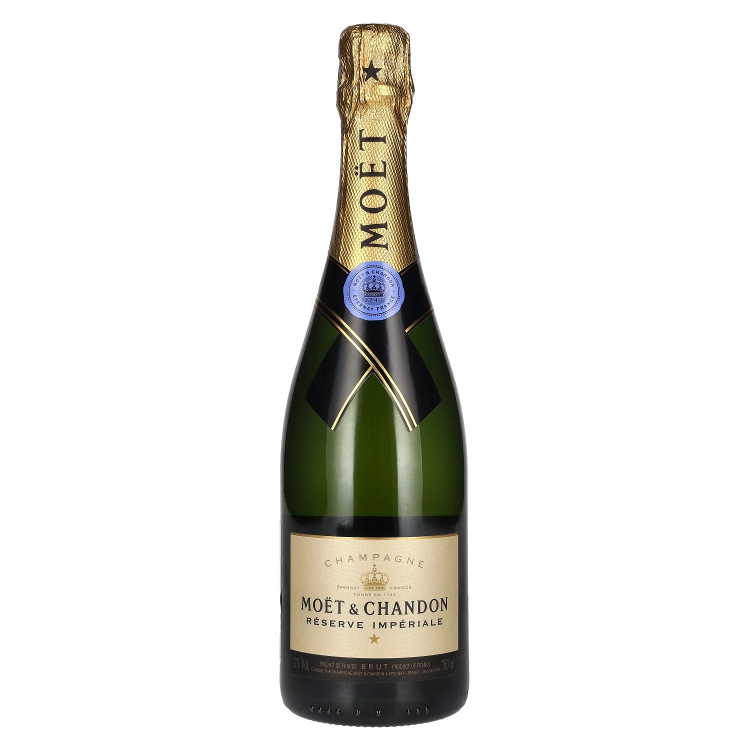 Moët &amp; Chandon Champagne RÉSERVE IMPÉRIALE Brut 12% Vol. 0,75l