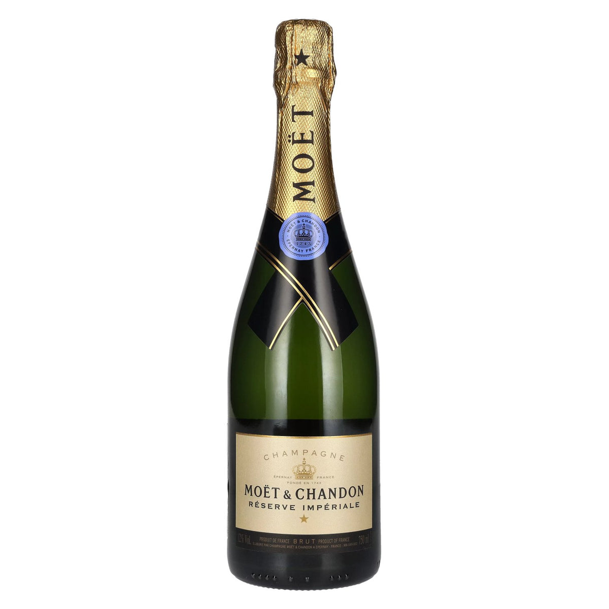 Moët &amp; Chandon Champagne RÉSERVE IMPÉRIALE Brut 12% Vol. 0,75l