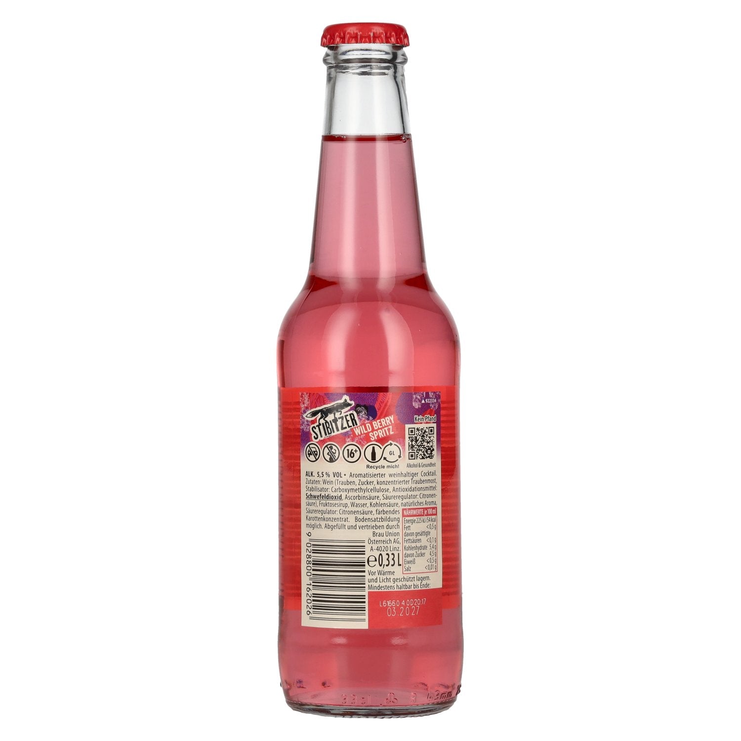Stibitzer Wild Berry Spritz 5,5% Vol. 0,33l