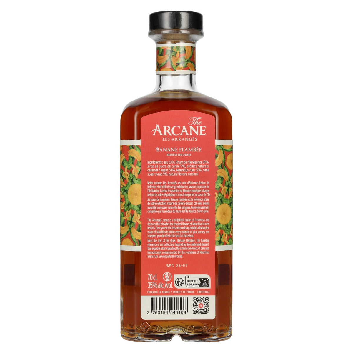 The Arcane Arrangé BANANE FLAMBÉE 35% Vol. 0,7l