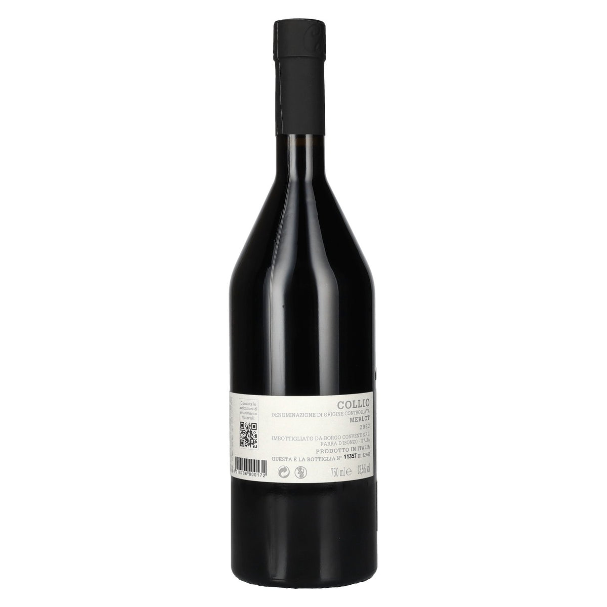 Borgo Conventi COLLIO Merlot DOC 2022 13,5% vol. 0,75 l